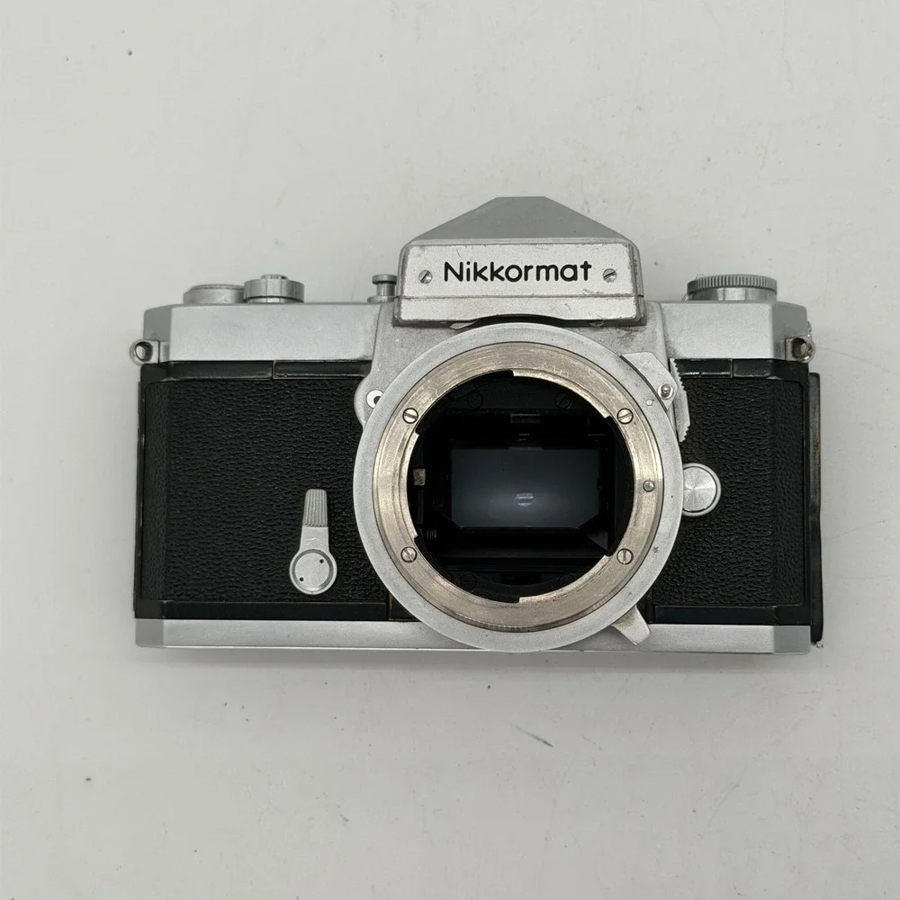 Vintage Nikon 35mm SLR Camera Body Lot Nikkorex F Nikkormat FT Nikomat FT PARTS